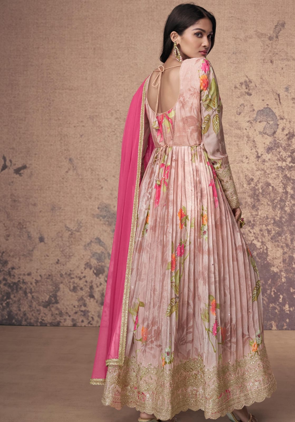 High Slit Kurta With Pant And Dupatta