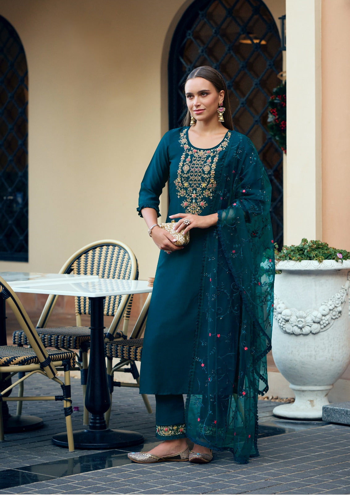Embroidered Suit