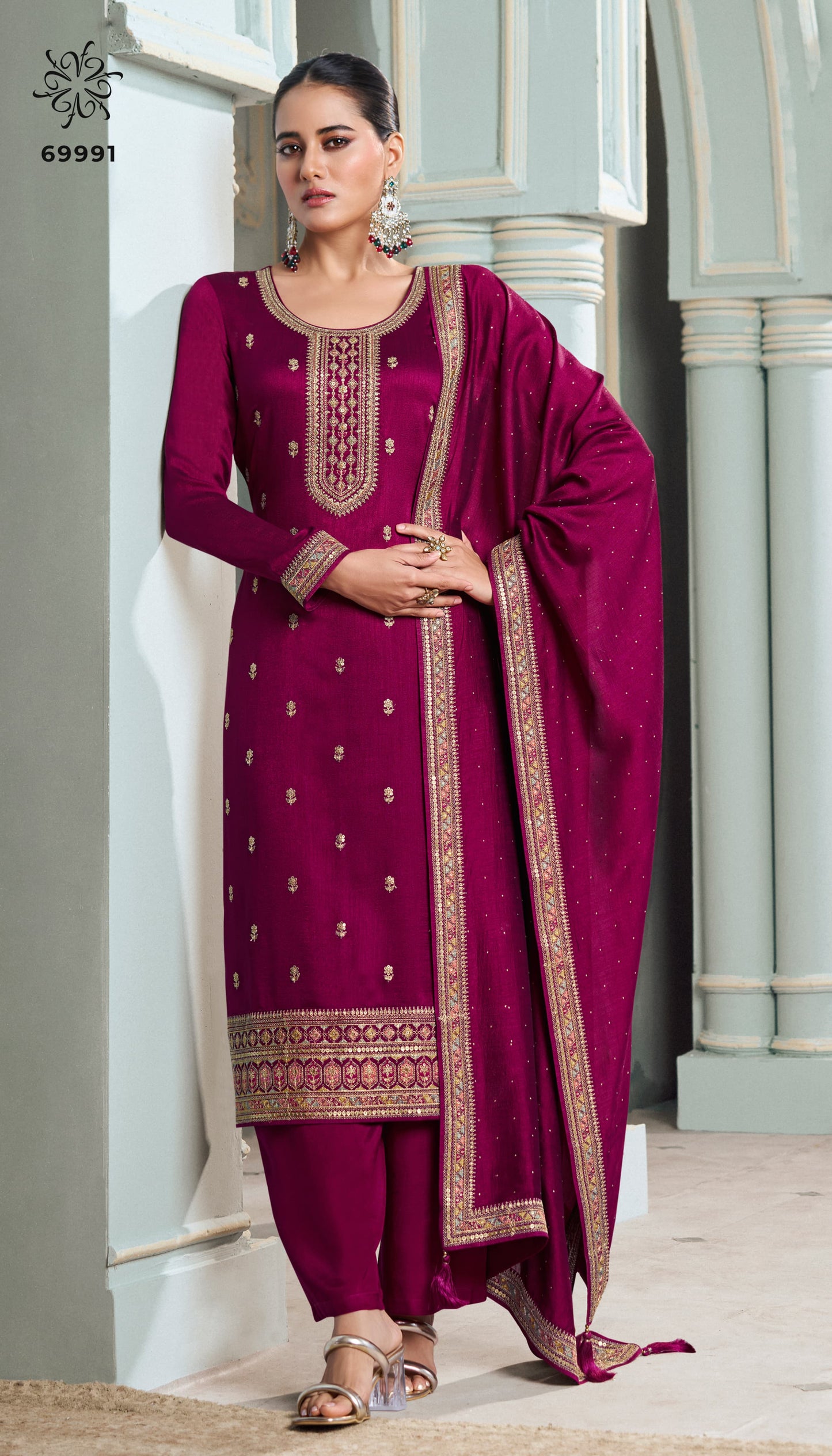 Embroidered Suit