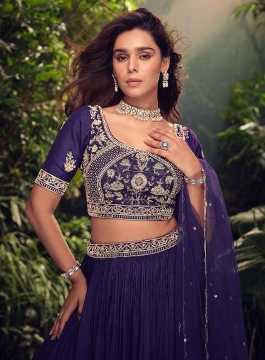 Embroidered Lehenga Set