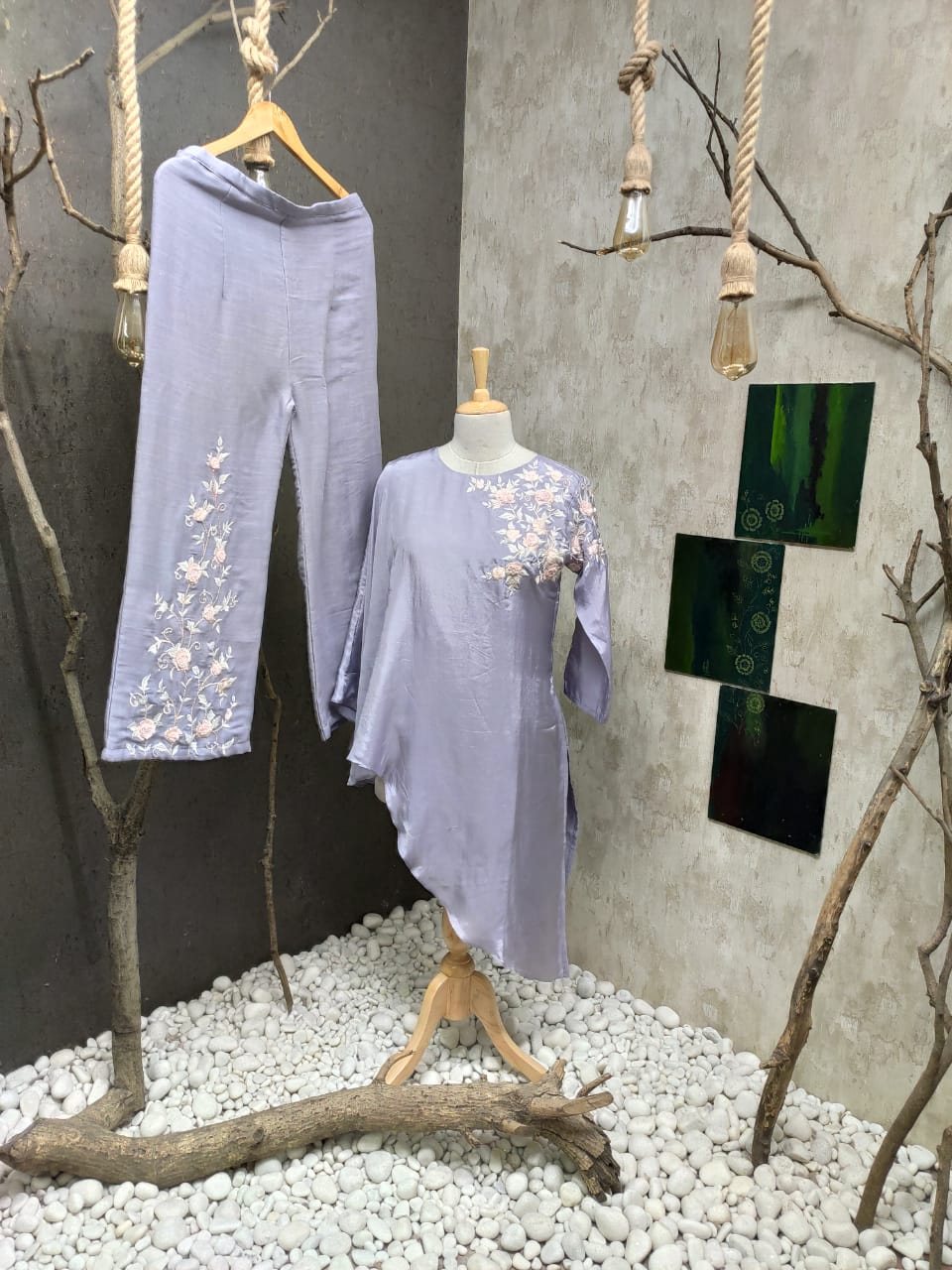 Indo Western Kurti Set