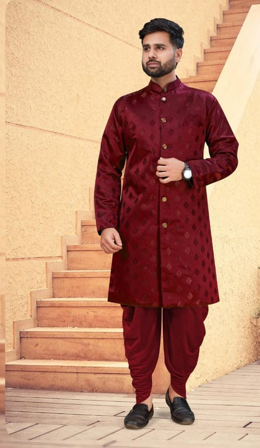 Indo Western Sherwani Set